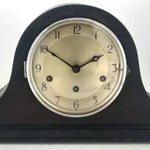 Lovely Hat Shaped Art Deco Westminster Chime Mantel Clock - ca 1910