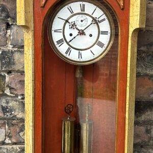 Fantastic Rare Chinoiserie Case Floor Regulator Clock – Ca 1870