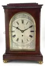 Nice Regency English Fusee Bracket Clock – Ca 1850