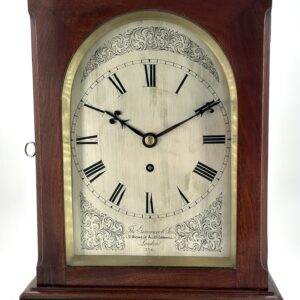 Nice Regency English Fusee Bracket Clock – Ca 1850