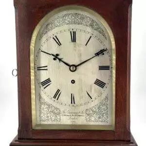 Nice Regency English Fusee Bracket Clock – Ca 1850