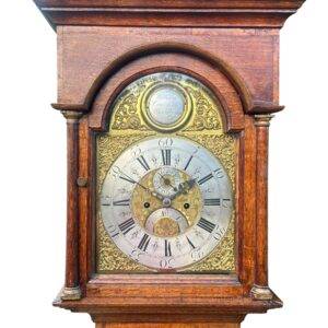 Fantastic Antique English oak case Long Case clock – c 1780