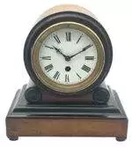 Victorian Drum Head Mantel Clock – 8 Day Clock