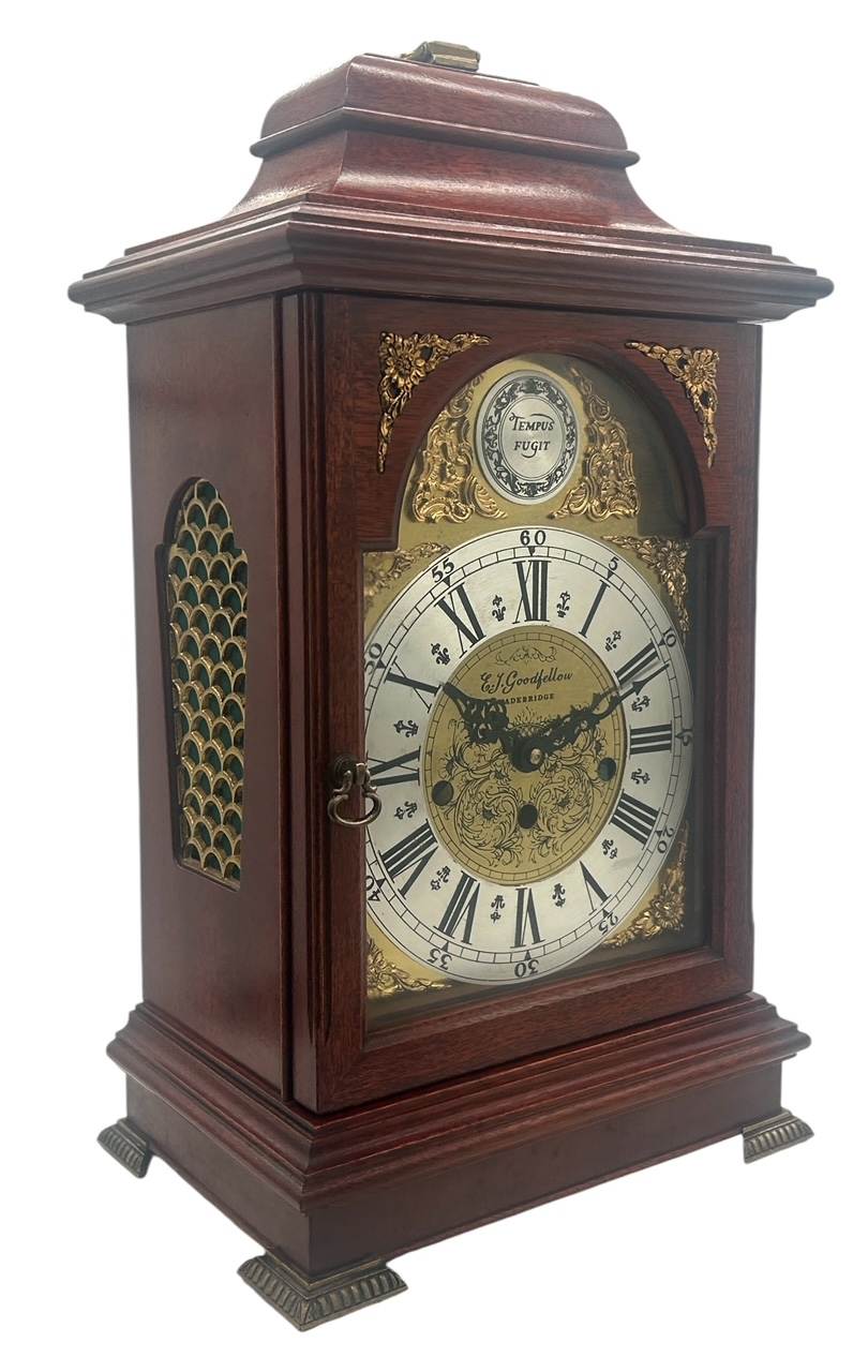 Fabulous Musical Westminster Chime Bracket Clock – 8 Day musical Clock - Image 6