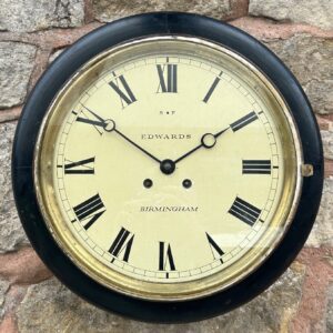 Awesome Large Industrial Antique Dial Wall Clock – ca 1900