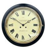 Awesome Large Industrial Antique Dial Wall Clock – ca 1900