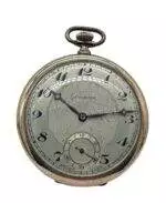 Fabulous Antique Rolled Gold Gentleman’s Dress Open Face Pocket Watch