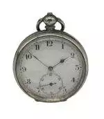 Awesome Antique English Silver Case Open face Pocket Watch