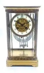 French 4 glass regulator Mantel Clock – ca1880