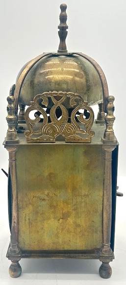 Charming English Smiths Brass Lantern Clock – ca1930 - Image 6