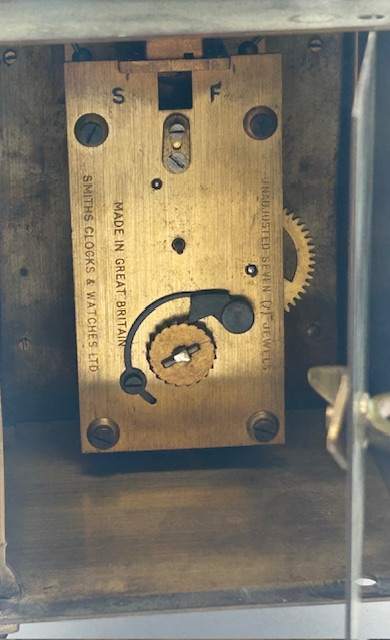 Charming English Smiths Brass Lantern Clock – ca1930 - Image 3
