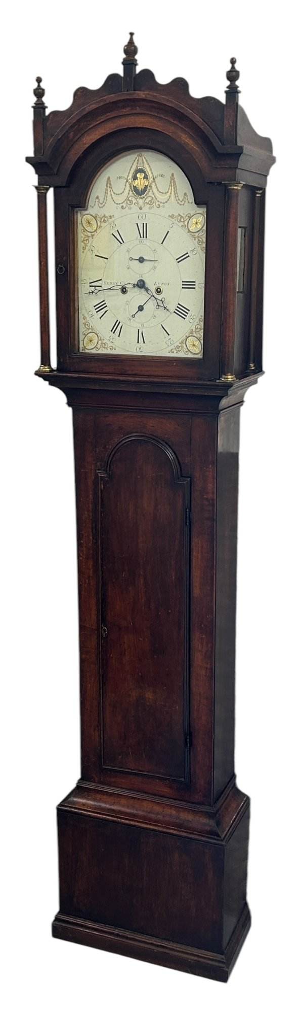 Fabulous Antique English “Luton” Oak case Longcase 8 day clock - 1800