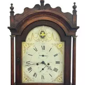 Fabulous Antique English “Luton” Oak case Longcase 8 day clock - 1800