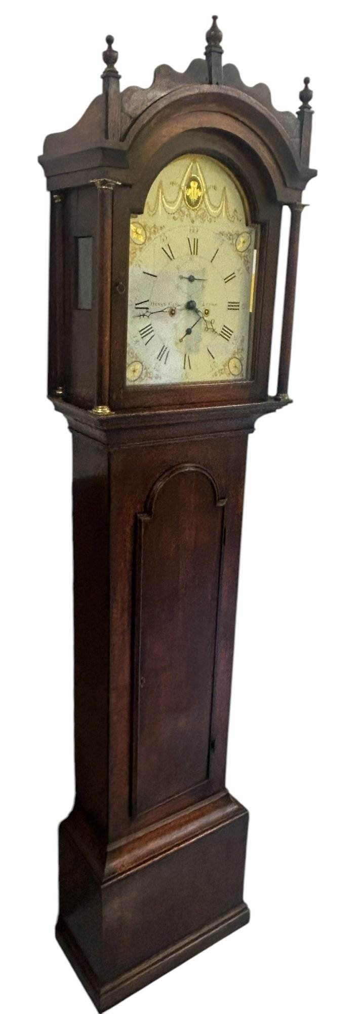 Fabulous Antique English “Luton” Oak case Longcase 8 day clock - 1800