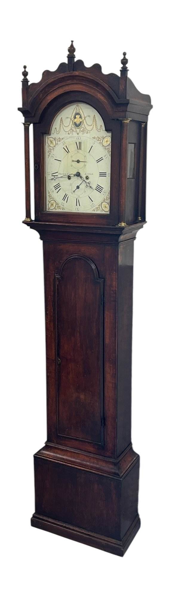 Fabulous Antique English “Luton” Oak case Longcase 8 day clock - 1800