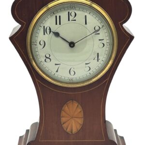 Fantastic Edwardian Art nouveau Tulip shape Mantel Clock – ca 1905