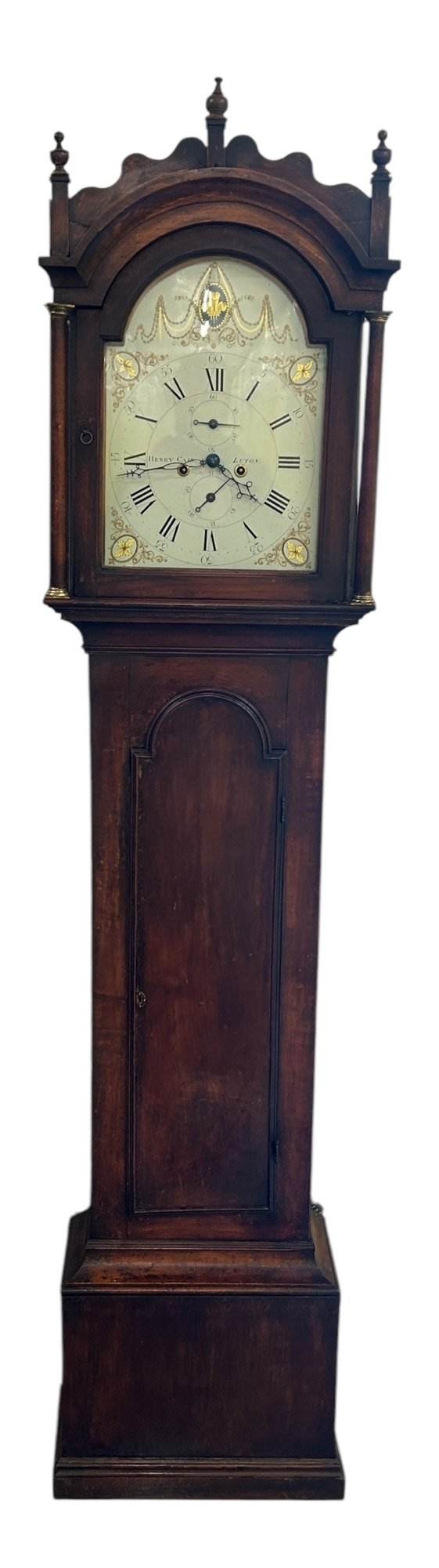 Fabulous Antique English “Luton” Oak case Longcase 8 day clock - 1800
