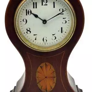 Edwardian Balloon Shape Mantel Clock – ca 1905