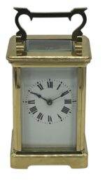 Antique French Gong striking Carriage Clock