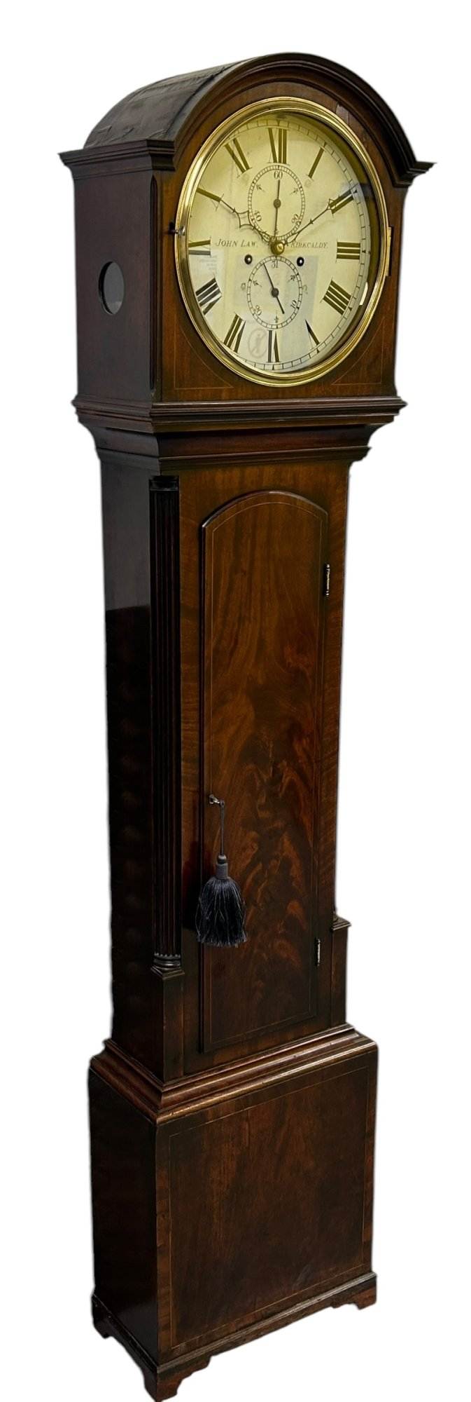 Fantastic Antique Scottish Mahogany case Long Case clock – ca 1860 - Image 6