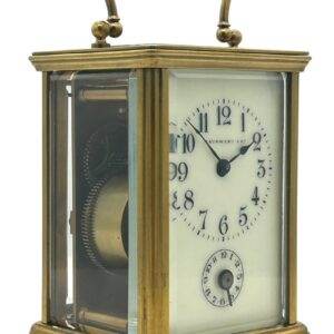Exquisite Antique French 8 day Carriage clock with Alarm feature – ca 1900