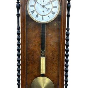 single weight Vienna Regulator Wall clock – ca 1880