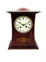 Arts & Crafts Liberty Mahogany 8 Day Mantel Clock - ca 1900