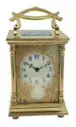 Victorian French 8 day gong striking Carriage clock– ca 1880