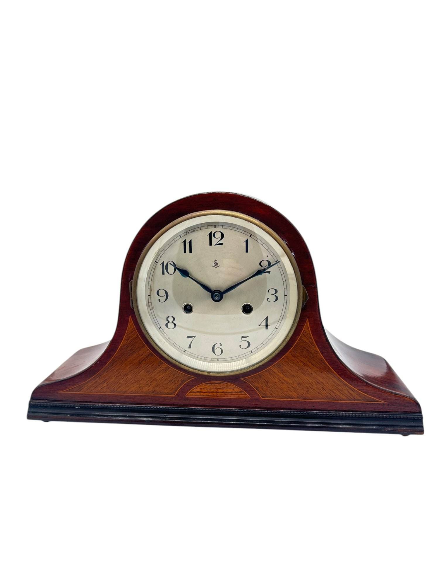 Stunning & Rare Gustav Becker Hat Shaped Mantel Clock – ca1920 - Image 7