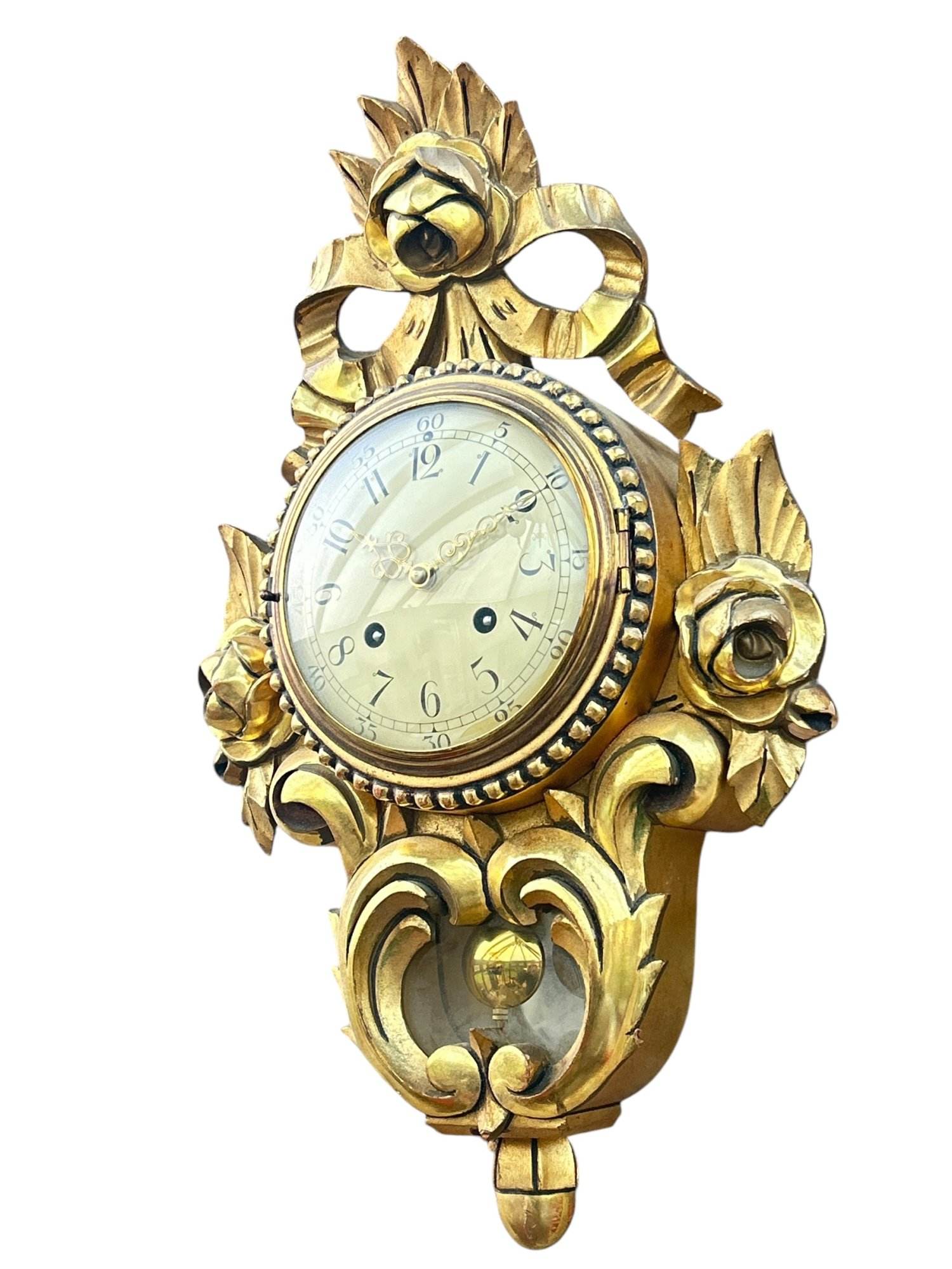 Stunning Swedish Cartel Gresso case Wall Clock – ca1930 - Image 6