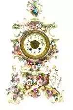 Fabulous Sitzendorf Porcelain Figural Mantel clock – ca1890