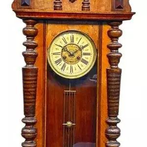 Fabulous Carved case Vienna regulator Wall clock – ca1900