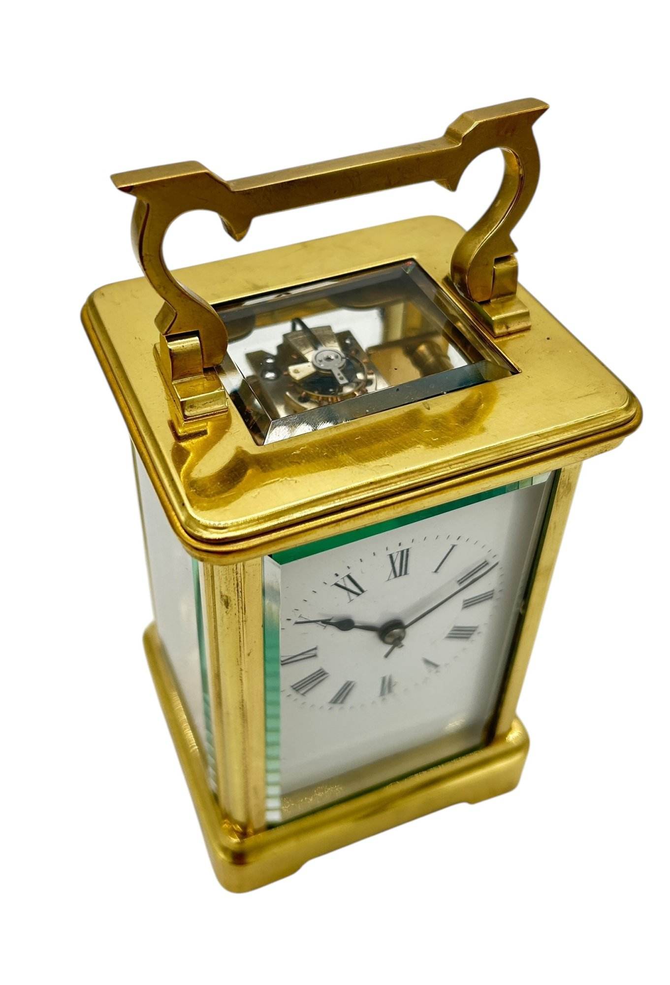 Outstanding Antique French Gong striking Carriage clock – ca1890 - Image 2