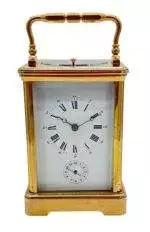 Fantastic Antique French Leppe Repeater Carriage Clock – 8-Day Carriage Clock C1890