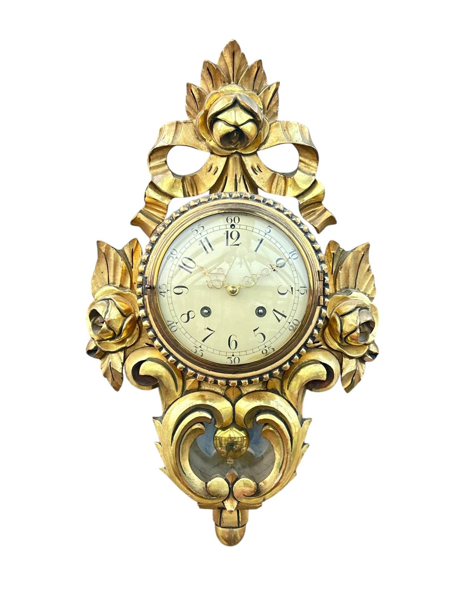 Stunning Swedish Cartel Gresso case Wall Clock – ca1930 - Image 4