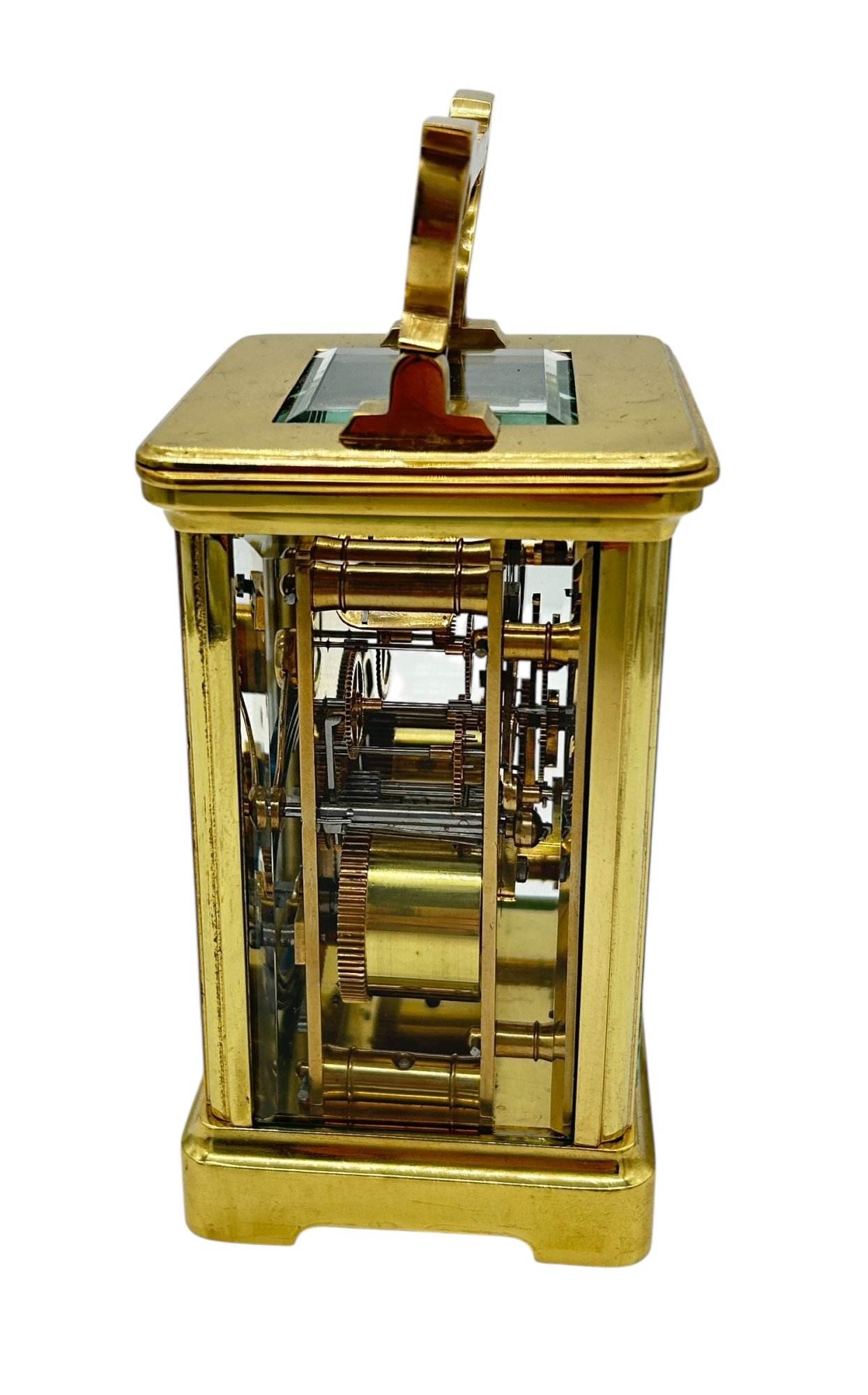 Outstanding Antique French Gong striking Carriage clock – ca1890 - Image 3