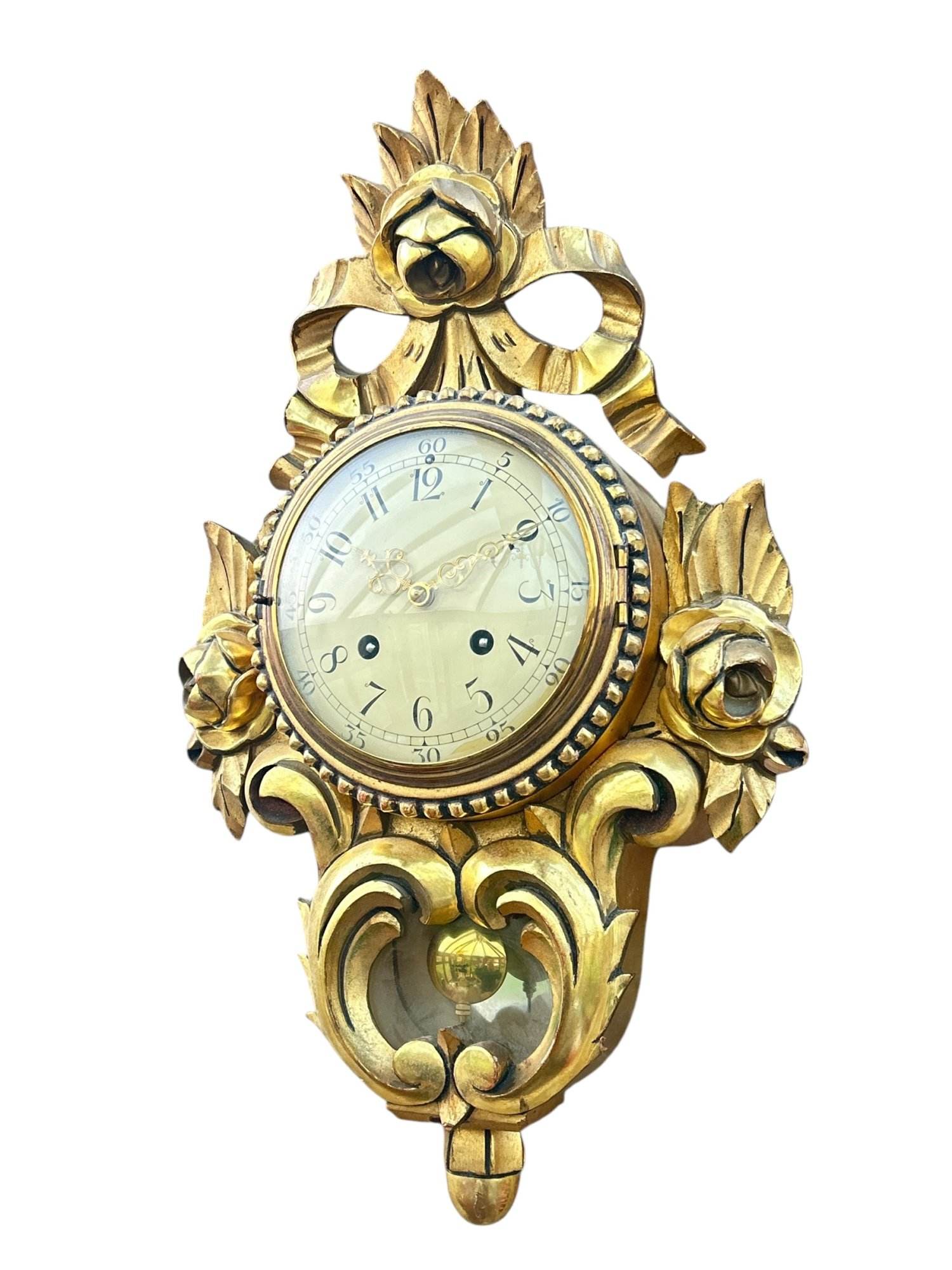 Stunning Swedish Cartel Gresso case Wall Clock – ca1930 - Image 3