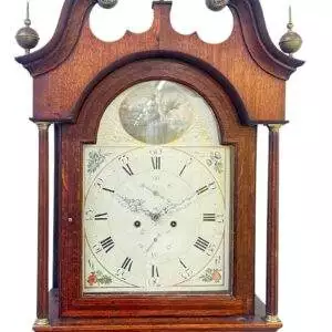 Fabulous Antique English “Huntsleat” Oak case Longcase clock - 8 day – 1820