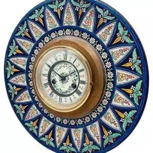 Vintage Kitsch HAC Morrocan Plate wall clock