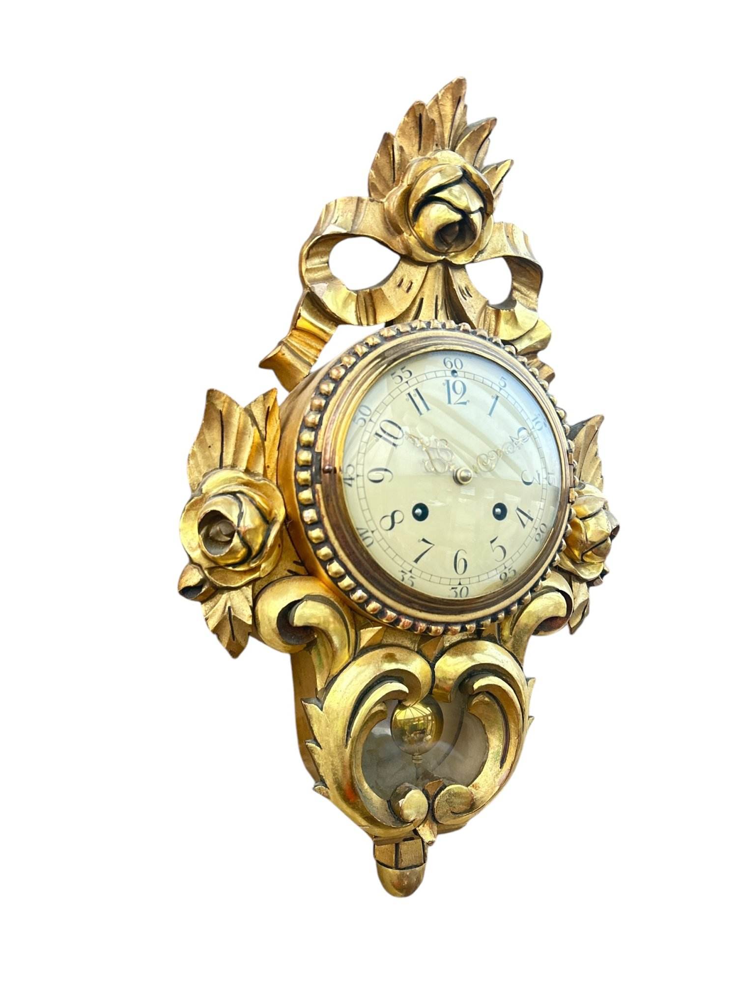Stunning Swedish Cartel Gresso case Wall Clock – ca1930 - Image 7