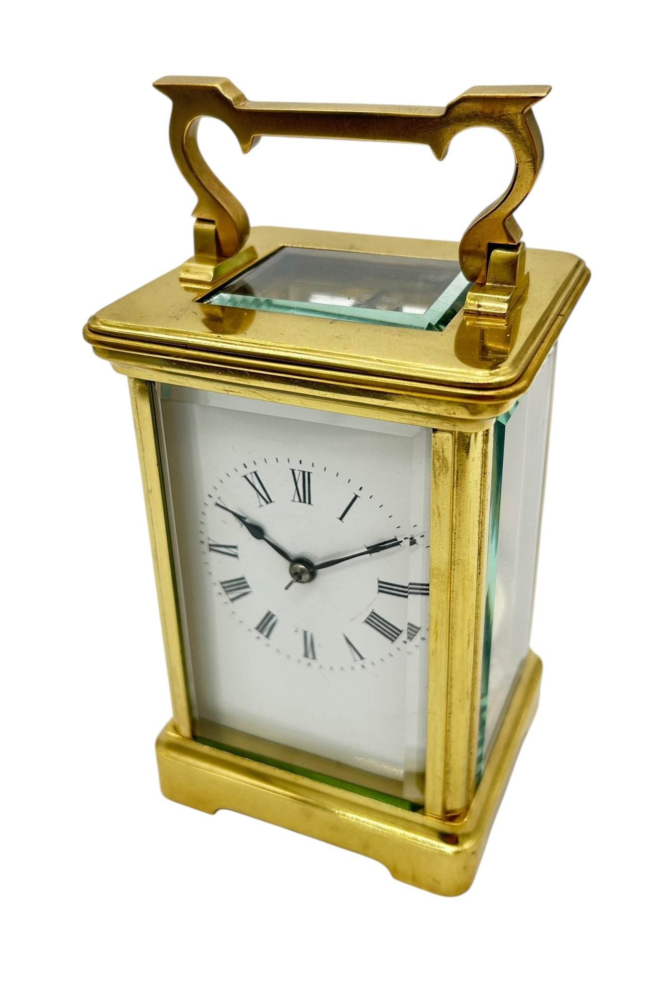 Outstanding Antique French Gong striking Carriage clock – ca1890 - Image 7