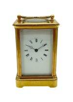 Exquisite Antique French Bell striking Carriage Clock – 8-Day Carriage Clock C1880
