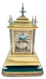 Antique French Gong Striking 8-Day Mantel Clock