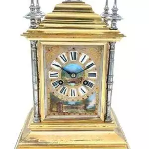 Antique French Gong Striking 8-Day Mantel Clock