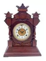 Wonderful American Ansonia Mahogany Case Mantel Clock – ca1890