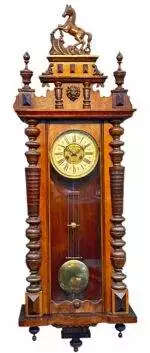 Fabulous Carved case Vienna regulator Wall clock – ca1900