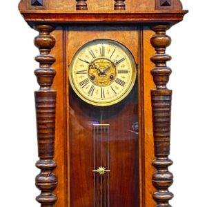 Fabulous Carved case Vienna regulator Wall clock – ca1900