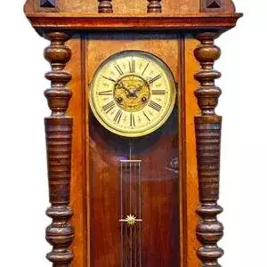 Fabulous Carved case Vienna regulator Wall clock – ca1900