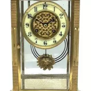 Antique French Gong Striking 8-Day Mantel Clock