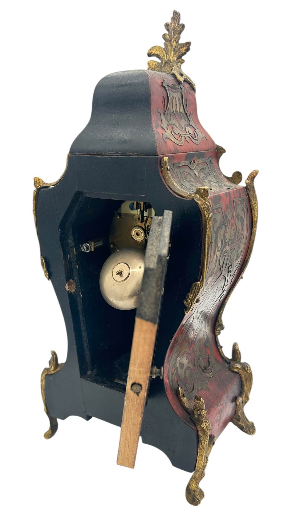 Fantastic French boulle Candelabra Mantel Clock set – Ca1870 - Image 3